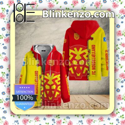 FC Nordsjælland Bomber Jacket Sweatshirts b