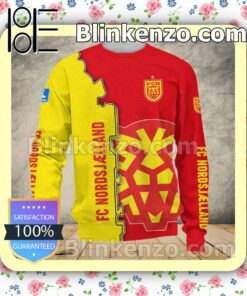 FC Nordsjælland Bomber Jacket Sweatshirts c