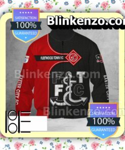 Fleetwood Town F.C Bomber Jacket Sweatshirts c