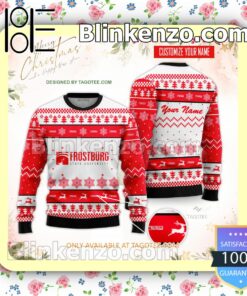 Frostburg State University Uniform Christmas Sweatshirts