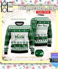 George Mason University Uniform Christmas Sweatshirts