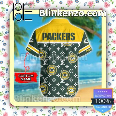 Official Green Bay Packers Louis Vuitton Men Shirts