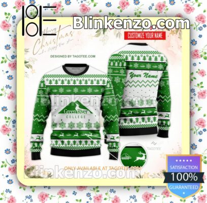 Green River Community College Uniform Christmas Sweatshirts