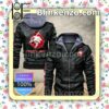 HC Frýdek-Místek Men Leather Hooded Jacket