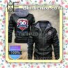 HC RT Torax Poruba Men Leather Hooded Jacket