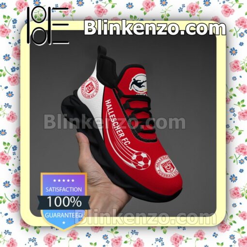 Top Hallescher FC Logo Sports Shoes