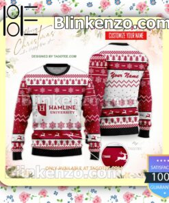 Hamline University Uniform Christmas Sweatshirts