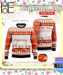 Heidelberg University Uniform Christmas Sweatshirts