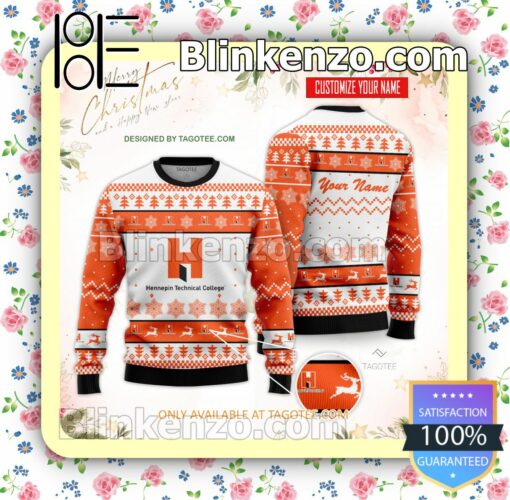 Hennepin Technical College Uniform Christmas Sweatshirts