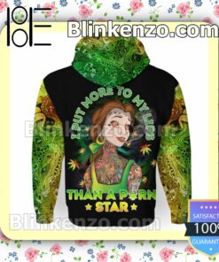 Amazing I Put More To My Lips Than A Porn Star Weed Cannabis Hooded Sweatshirt
