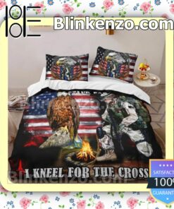 Where To Buy I Stand For The Flag I Kneel For The Cross Bedding Set Queen Full