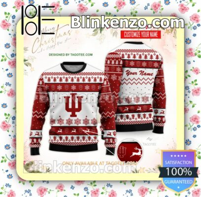 Indiana University-Purdue University-Indianapolis Uniform Christmas Sweatshirts