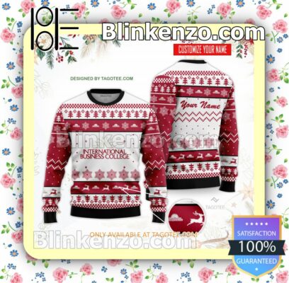 International Business College Uniform Christmas Sweatshirts