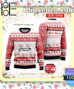 KCK Beauty & Barber Academy Uniform Christmas Sweatshirts