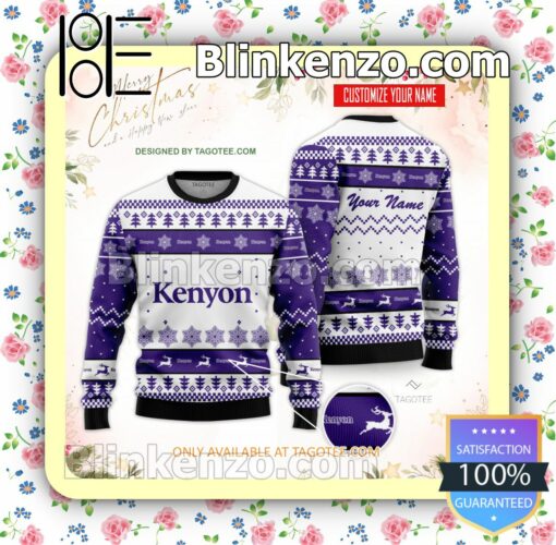 Kenyon College Uniform Christmas Sweatshirts