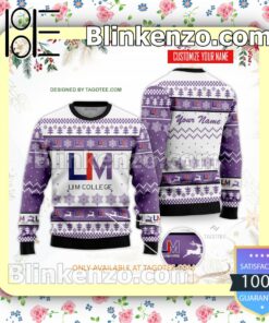 LIM College Uniform Christmas Sweatshirts