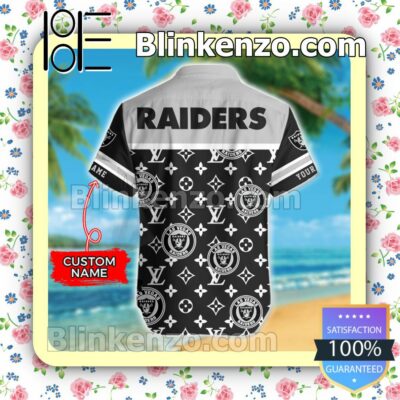 Beautiful Las Vegas Raiders Louis Vuitton Men Shirts