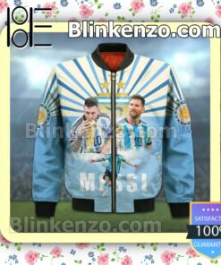 Absolutely Love Lionel Messi Honours Argentina World Cup 2022 Warm Men Jacket