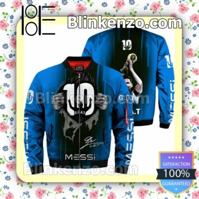 Luxury Messi 10 Goat Signature Polo Short Sleeve Shirt