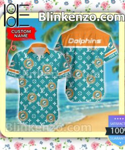 Miami Dolphins Louis Vuitton Men Shirts