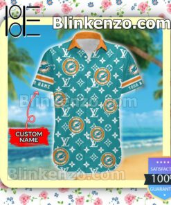 Drop Shipping Miami Dolphins Louis Vuitton Men Shirts