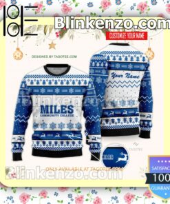 Miles Community College Uniform Christmas Sweatshirts