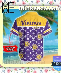 Funny Tee Minnesota Vikings Louis Vuitton Men Shirts