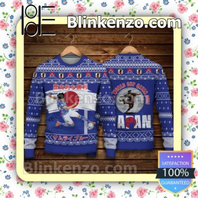 Mitoma Kaoru - Samurai Blue Japan Fifa 2022 Sport Christmas Sweatshirts