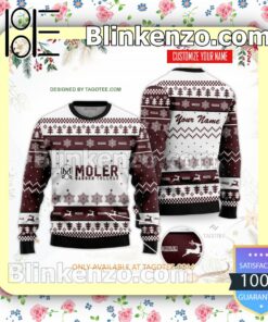 Moler Barber College Uniform Christmas Sweatshirts