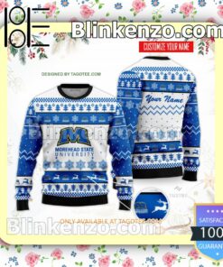 Morehead State University Uniform Christmas Sweatshirts