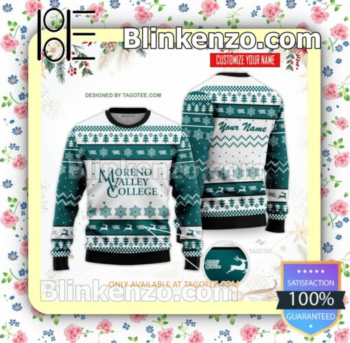 Moreno Valley College Uniform Christmas Sweatshirts