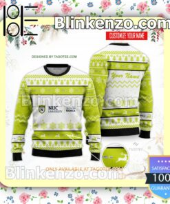 NUC University - IBC Technical Division Uniform Christmas Sweatshirts