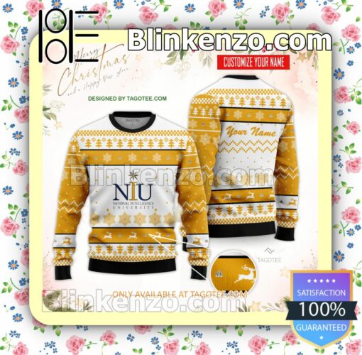 National Intelligence University Uniform Christmas Sweatshirts