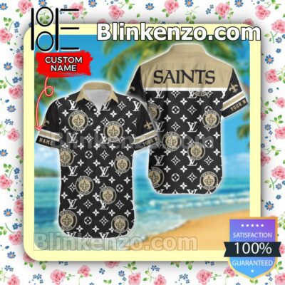 New Orleans Saints Louis Vuitton Men Shirts