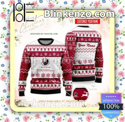 New York College of Traditional Chinese Medicine Uniform Christmas Sweatshirts