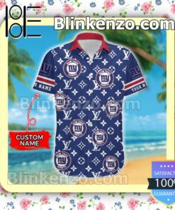 Discount New York Giants Louis Vuitton Men Shirts