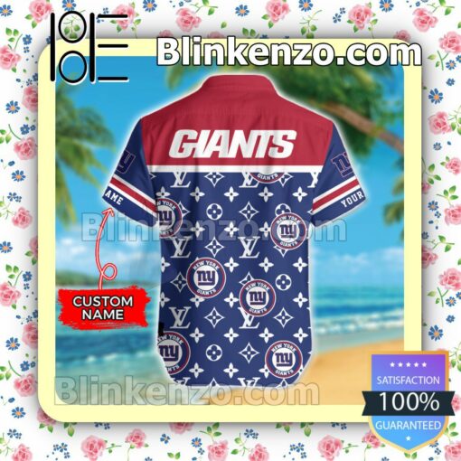Nice New York Giants Louis Vuitton Men Shirts