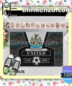 Newcastle United Football Club Est 1892 Entryway Mats