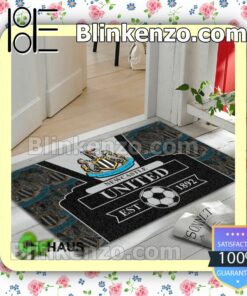 Fantastic Newcastle United Football Club Est 1892 Entryway Mats