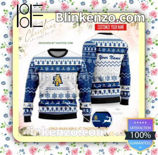 North Carolina A & T State University Uniform Christmas Sweatshirts