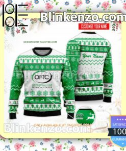 Oconee Fall Line Technical College Uniform Christmas Sweatshirts