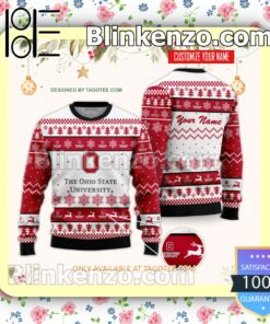 Ohio State University Uniform Christmas Sweatshirts