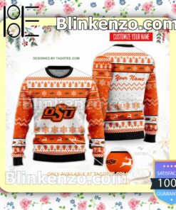 Oklahoma State University Uniform Christmas Sweatshirts