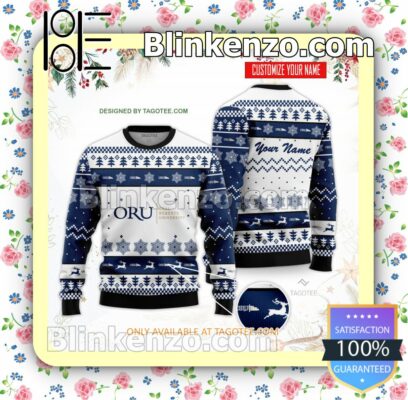 Oral Roberts University Uniform Christmas Sweatshirts