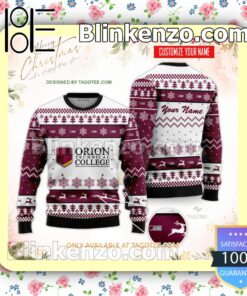 Orion Technical College Uniform Christmas Sweatshirts