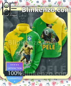 Pelé Legend Of Football Signature Pullover Hoodie