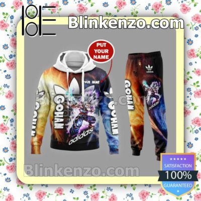 Personalized Gohan Dragon Ball Pullover Hoodie Men