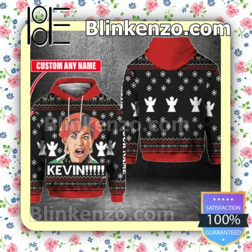 Personalized Home Alone Kevin Pullover Hoodie Jacket