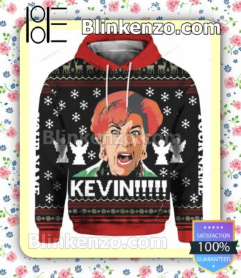 Personalized Home Alone Kevin Pullover Hoodie Jacket a