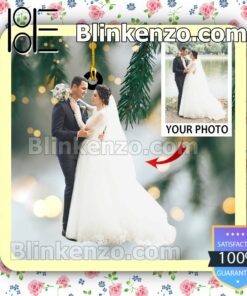 Personalized Photo For Couple Hanging Ornaments